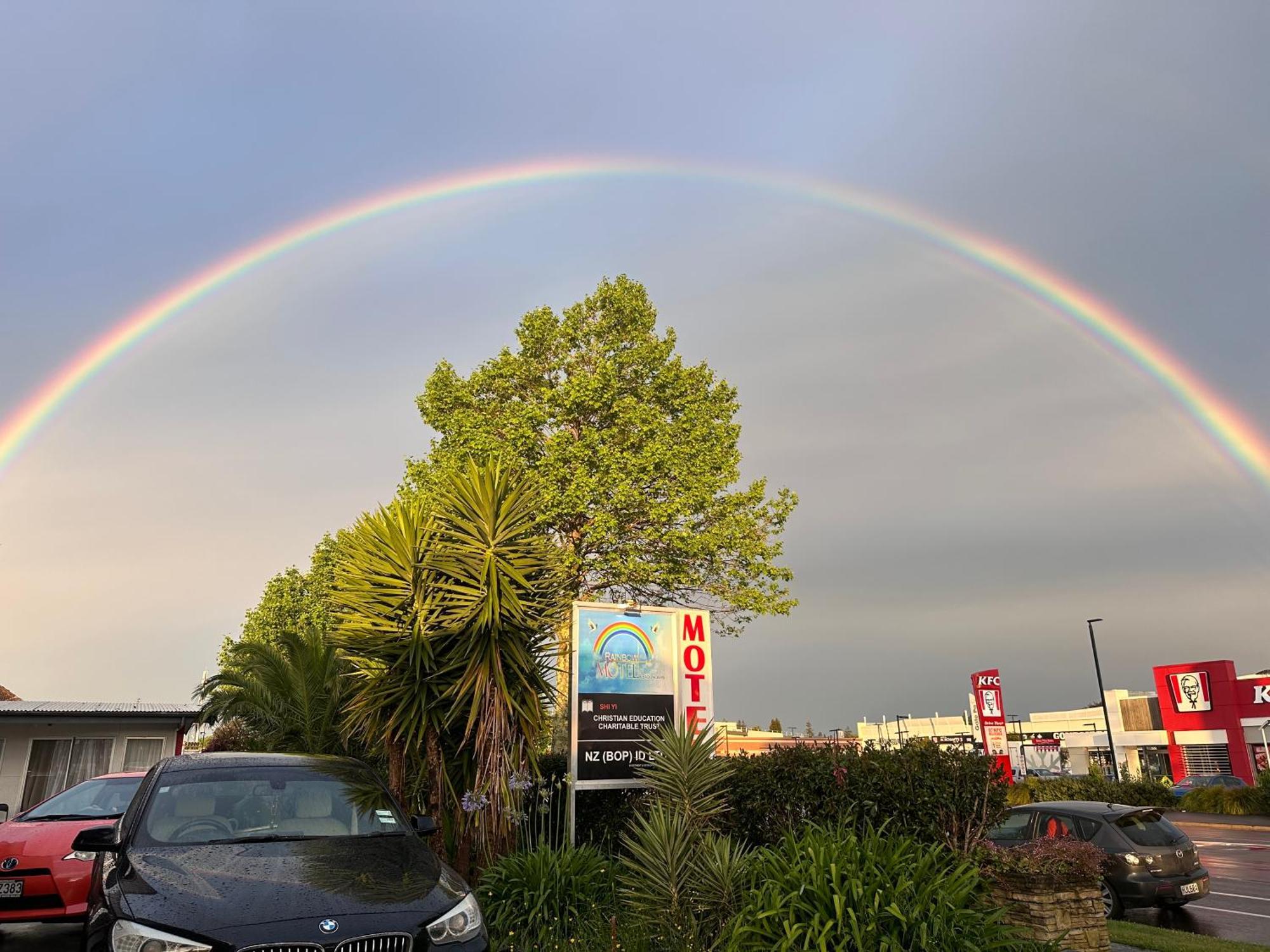 Rainbow Motel & Guest House Тауранга Екстериор снимка